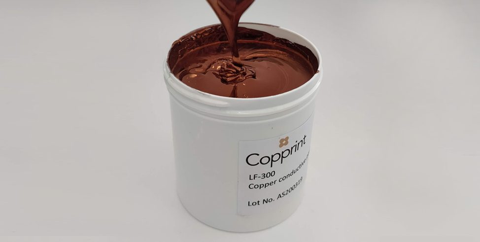 Copprint Nano Copper Ink LF-300 for Paper Substrates Now Shipping