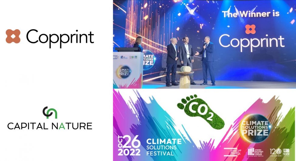 Israeli Climate Solutions Prize – a $1M investment from Capital Nature