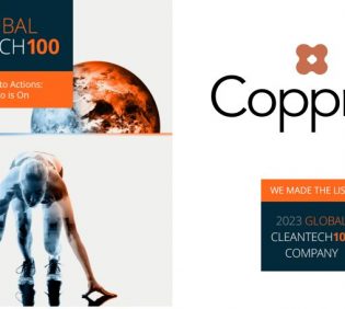 Copprint is proud to be selected to the prestigious 2023 Global Cleantech 100 list